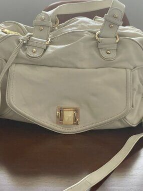 Badgley Mischka Authentic Vintage  Large Leather Handbag